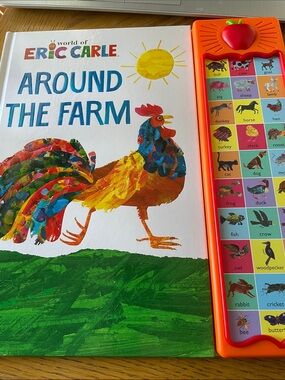 Eric Carle "Around the Farm" Sound Book LIKE NEW